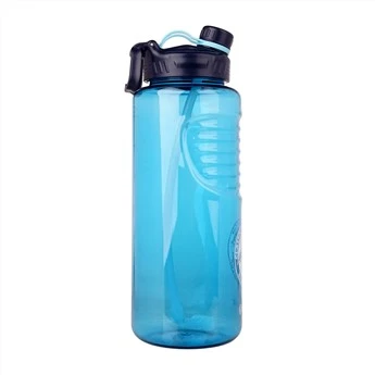 3000ML Vandring Tidsmerking Vannflasker Med Halm